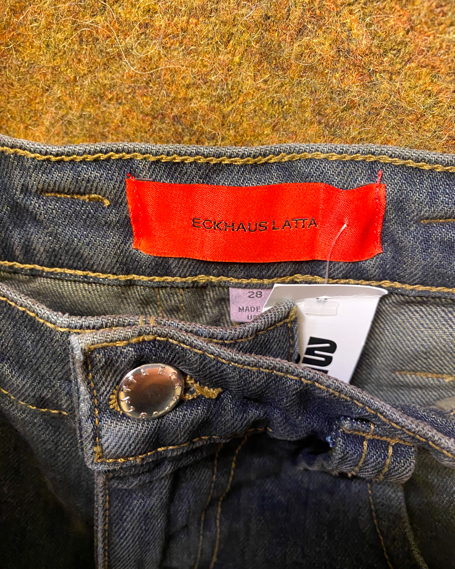 Size 28" | Eckhaus Latta Baggy Logo Jeans