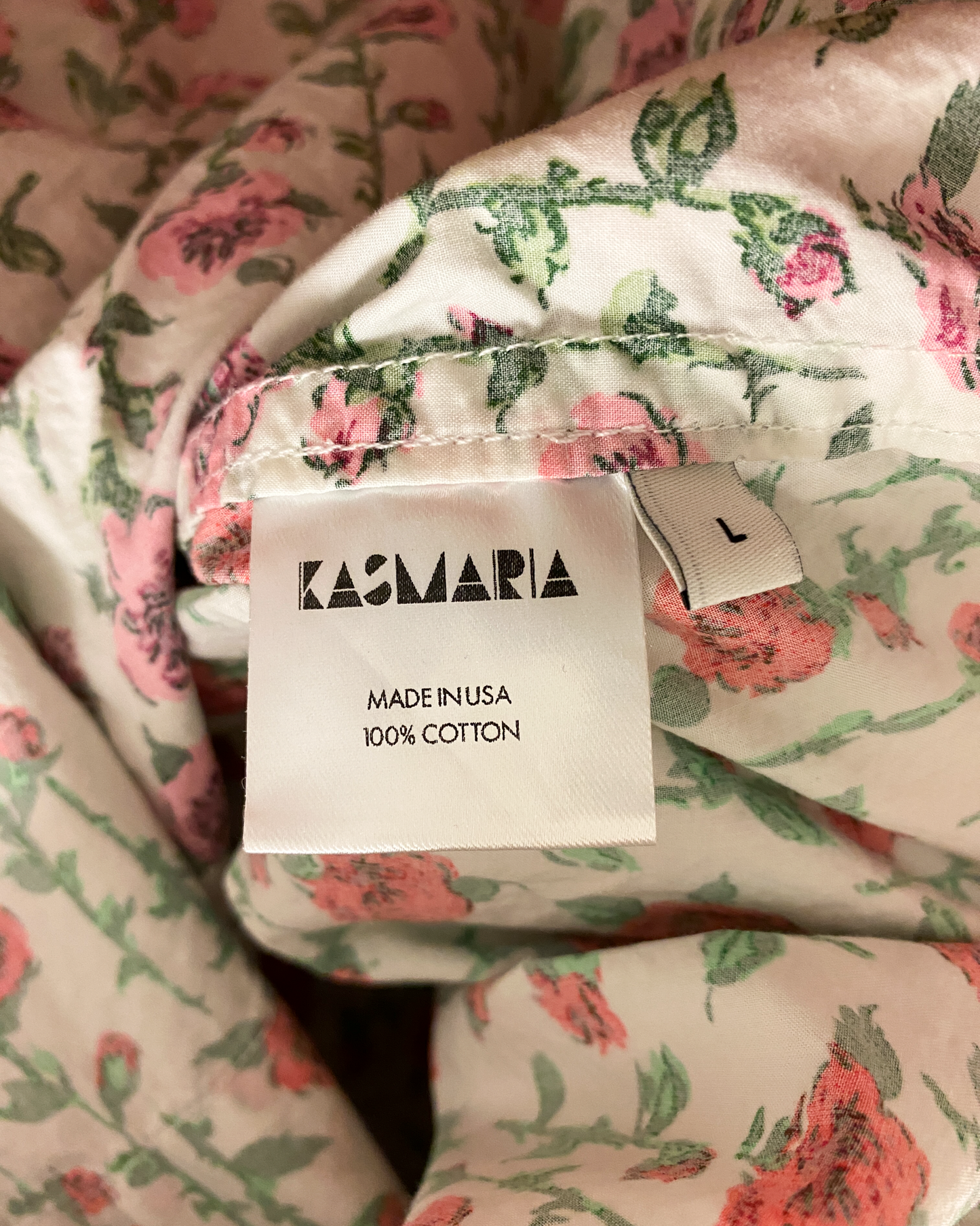 Size L | KasMaria Liberty London Roses Shirt