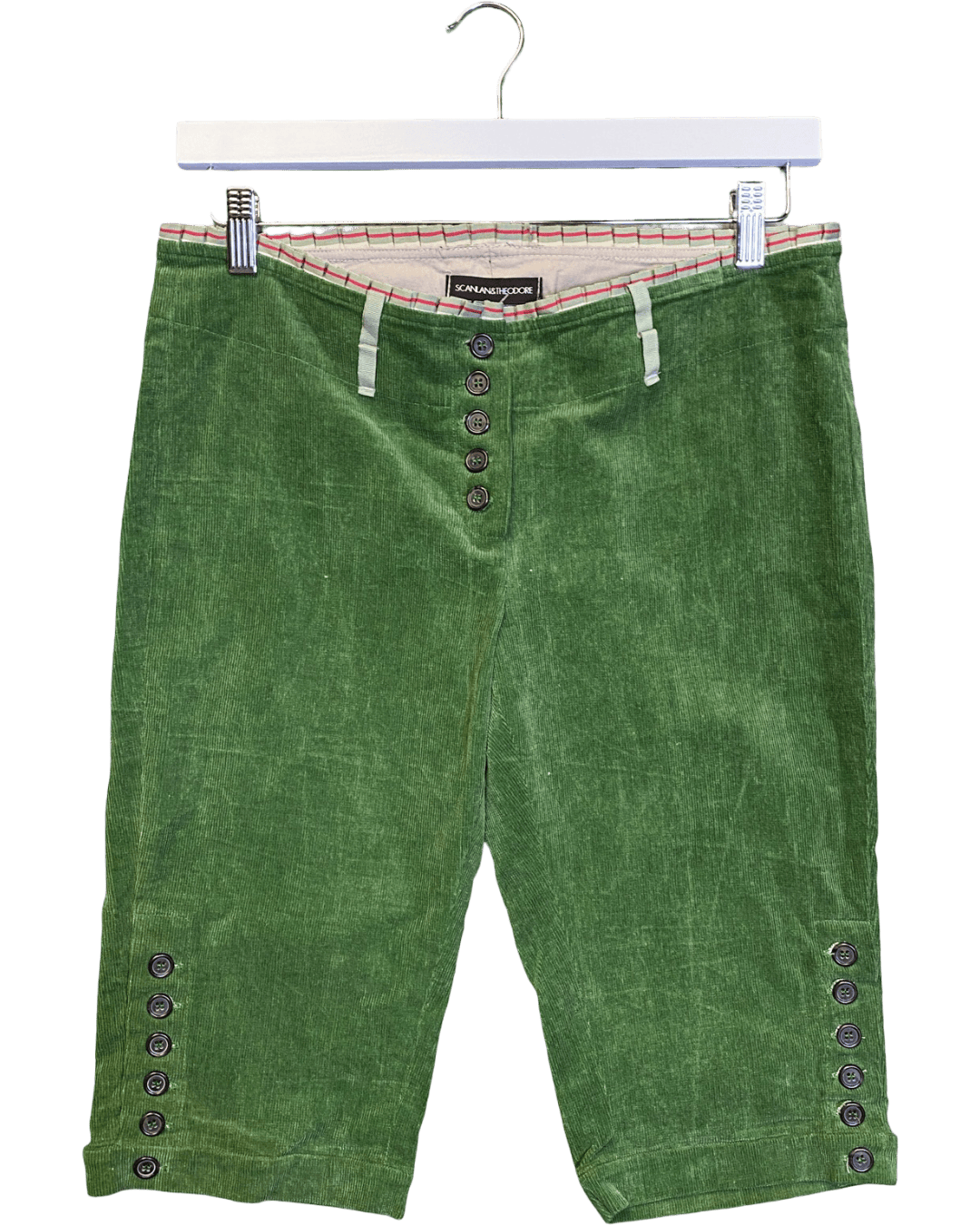 Size L | Scanlan & Theodore Y2K Corduroy Capris