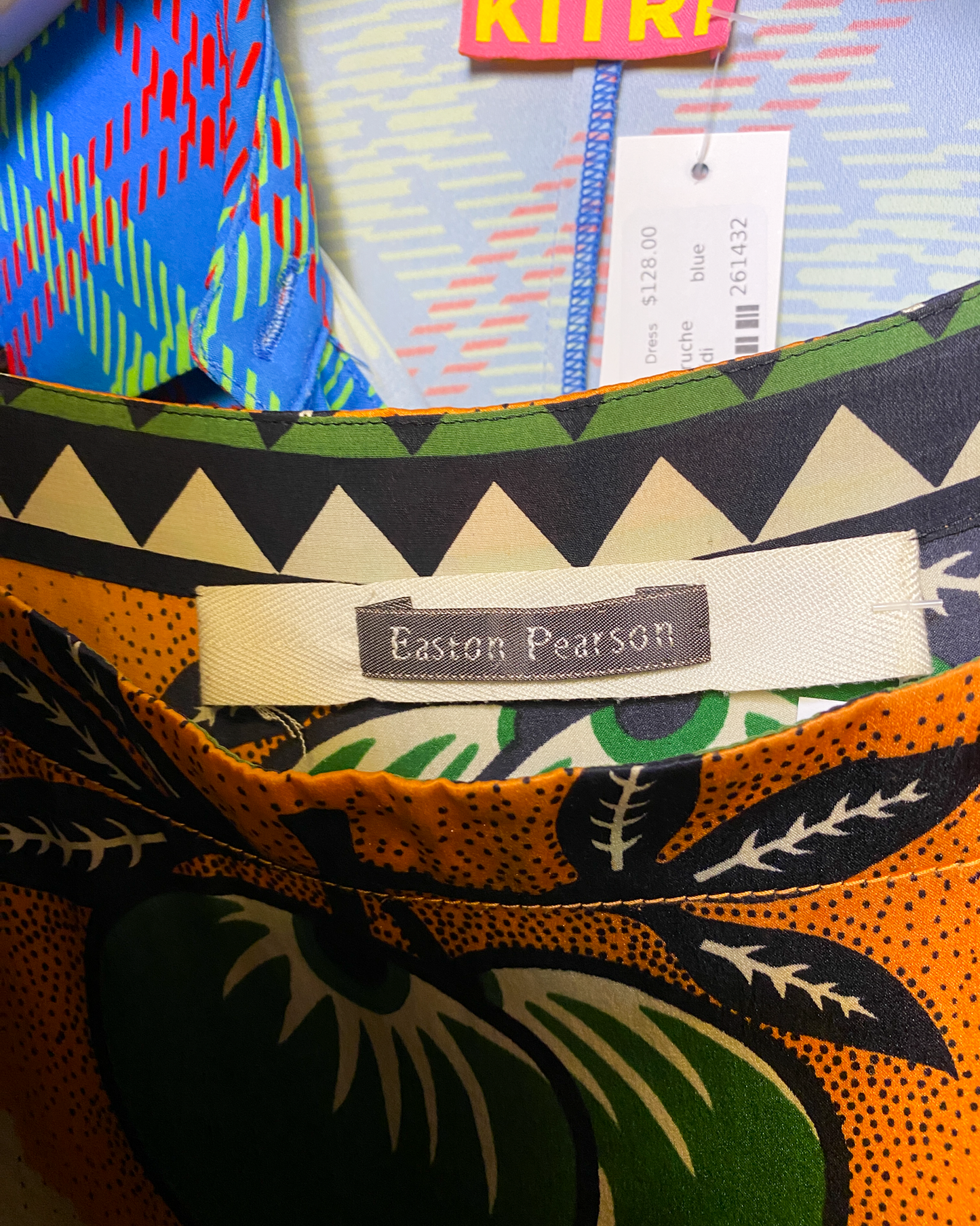 One Size | Easton Pearson Silk Fruit Caftan