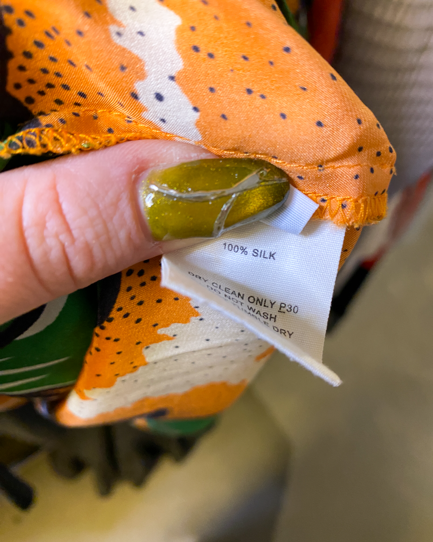 One Size | Easton Pearson Silk Fruit Caftan