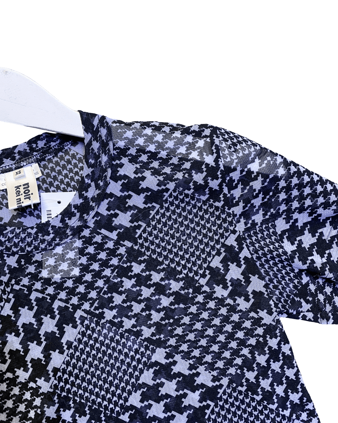Size XS | Noir Kei Ninomiya Comme Des Garçon Mesh Top