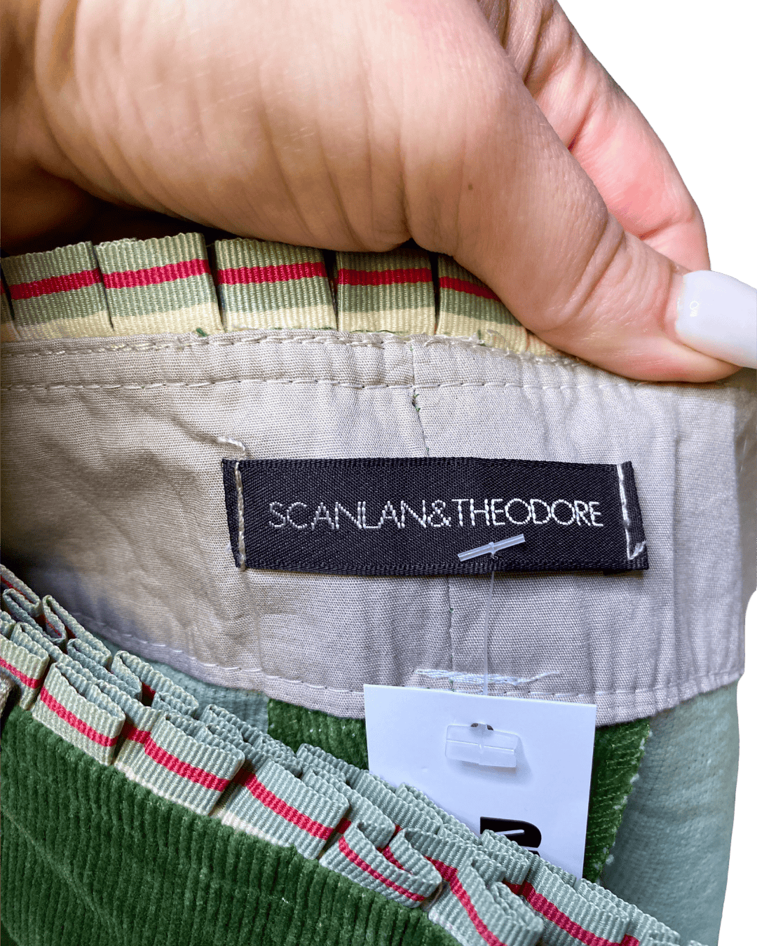 Size L | Scanlan & Theodore Y2K Corduroy Capris