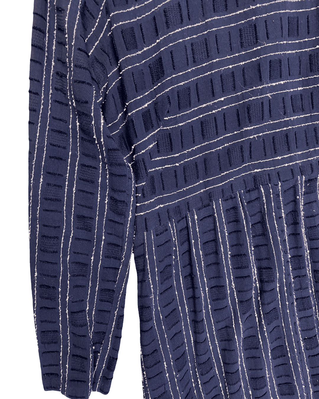 Size L |Ace & Jig Navy Organic Cotton Dress