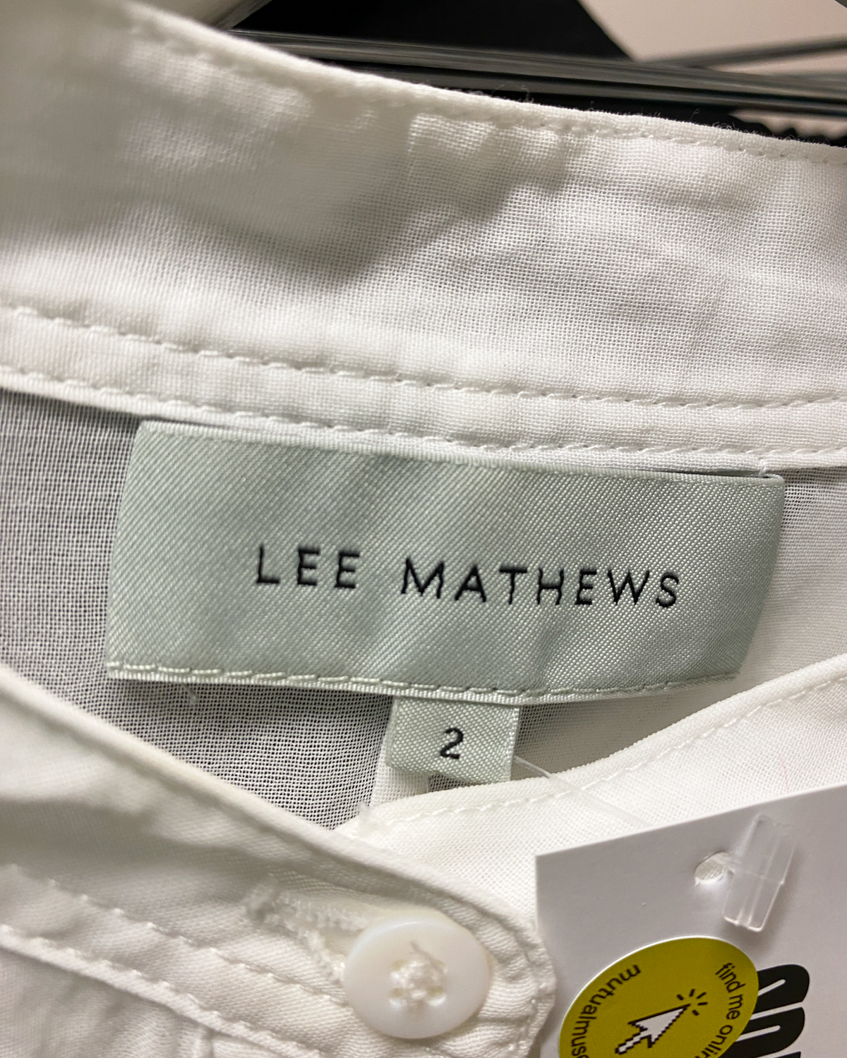 Size 2 (M) | Lee Mathews Light Cotton Theresa Shirt