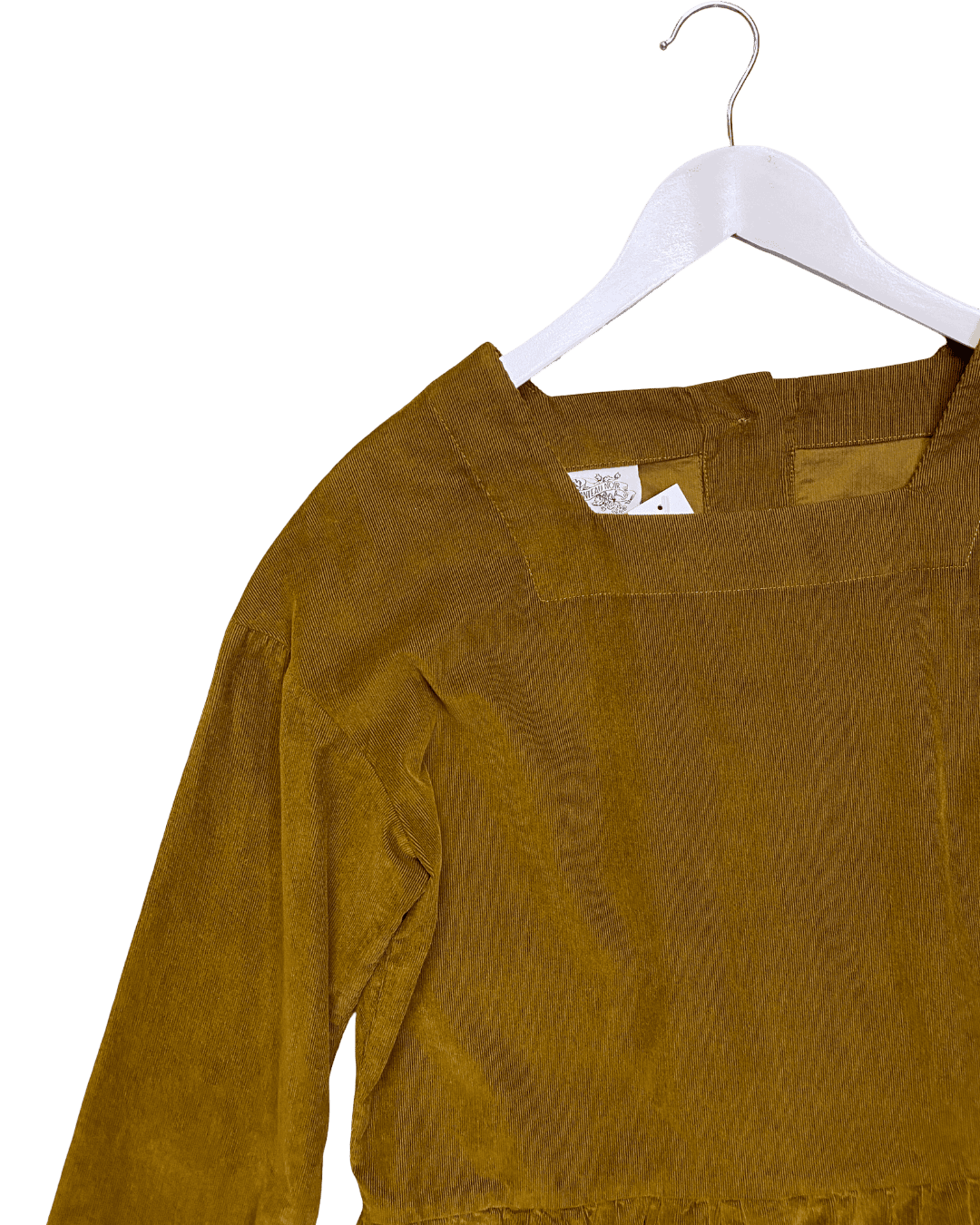 Size L | Manteau Noir Cotton Corduroy Dress
