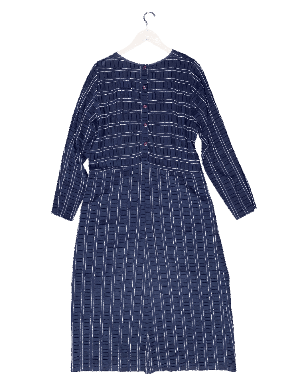 Size L |Ace & Jig Navy Organic Cotton Dress