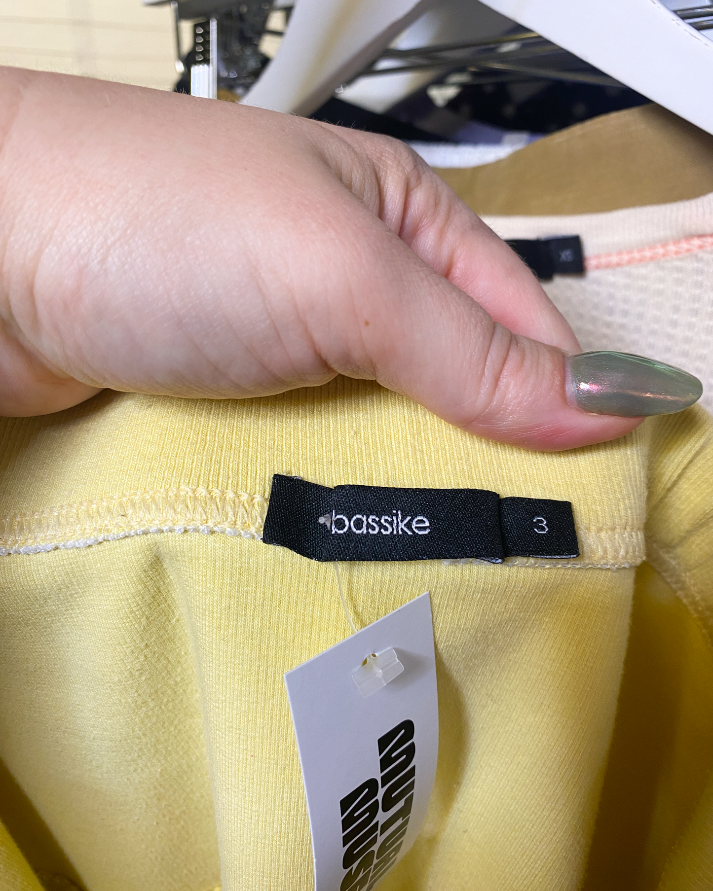 Size 3 (L) | Bassike Organic Cotton Jersey Midi Skirt