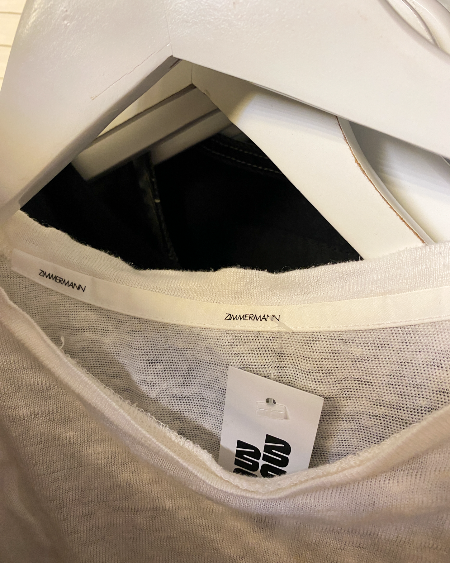 Size S | Zimmermann Frilly Linen Top