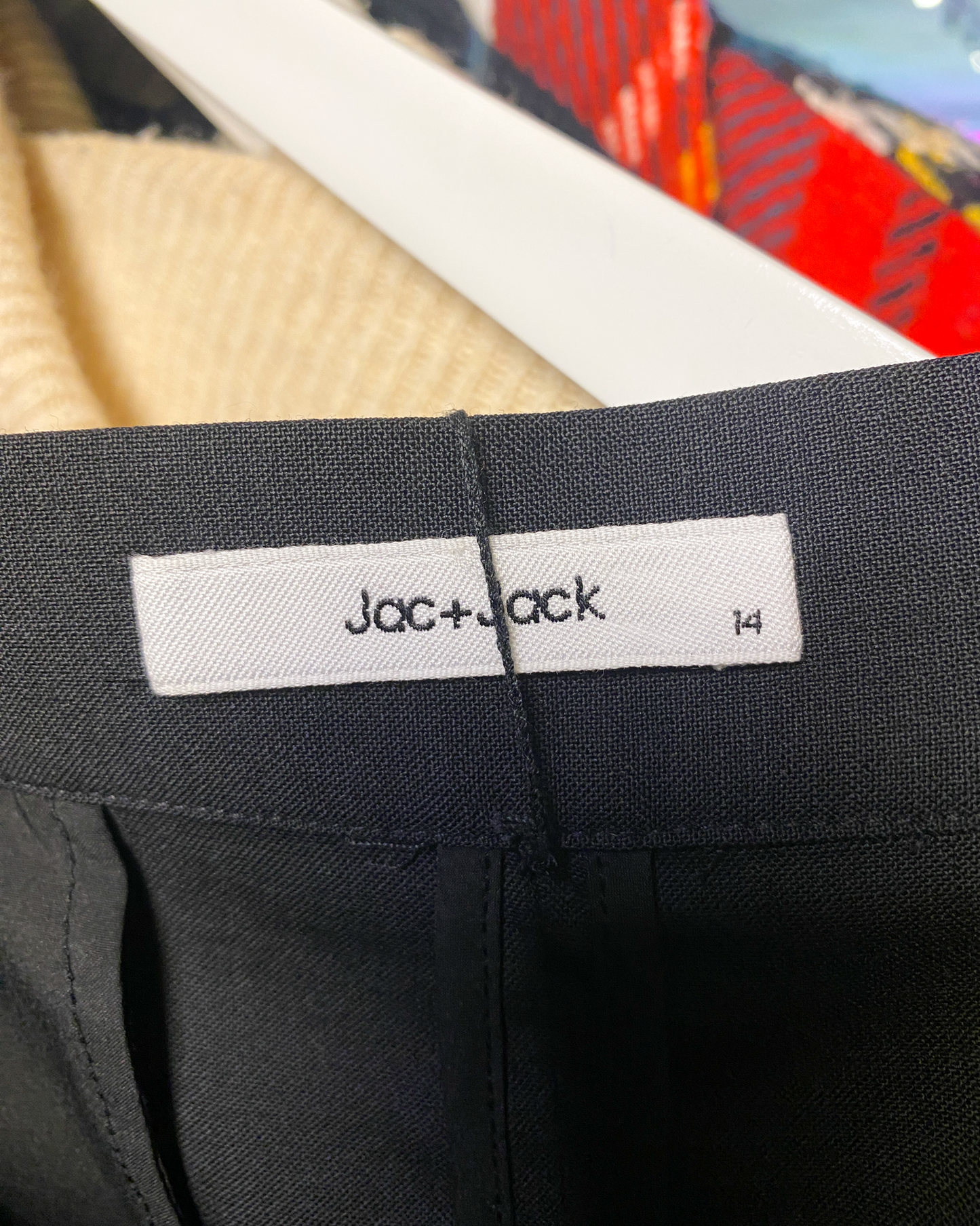 Size 14 | Jac + Jack Wool Barrel Pants