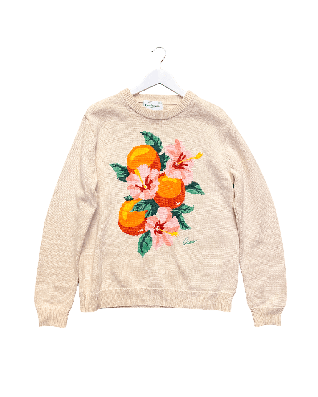 Size L | Casablanca Cotton Kapilia Oranges Jumper