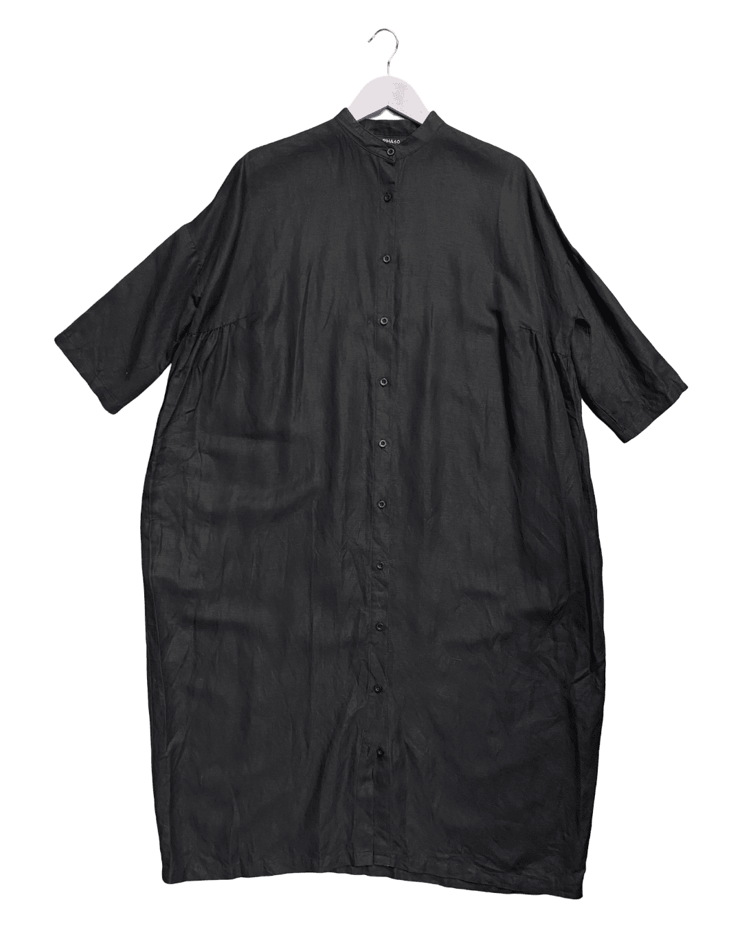 Size XS | Alpha60 Oversized Linen Blend Shirt Dress