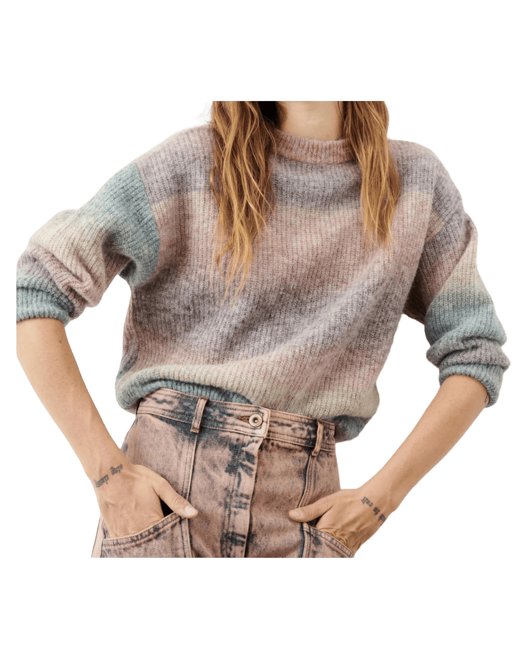 Size S | Sessùn Pastel Mohair Jumper
