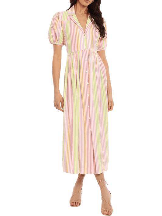 Size L | Steele Paola Midi Cotton Dress