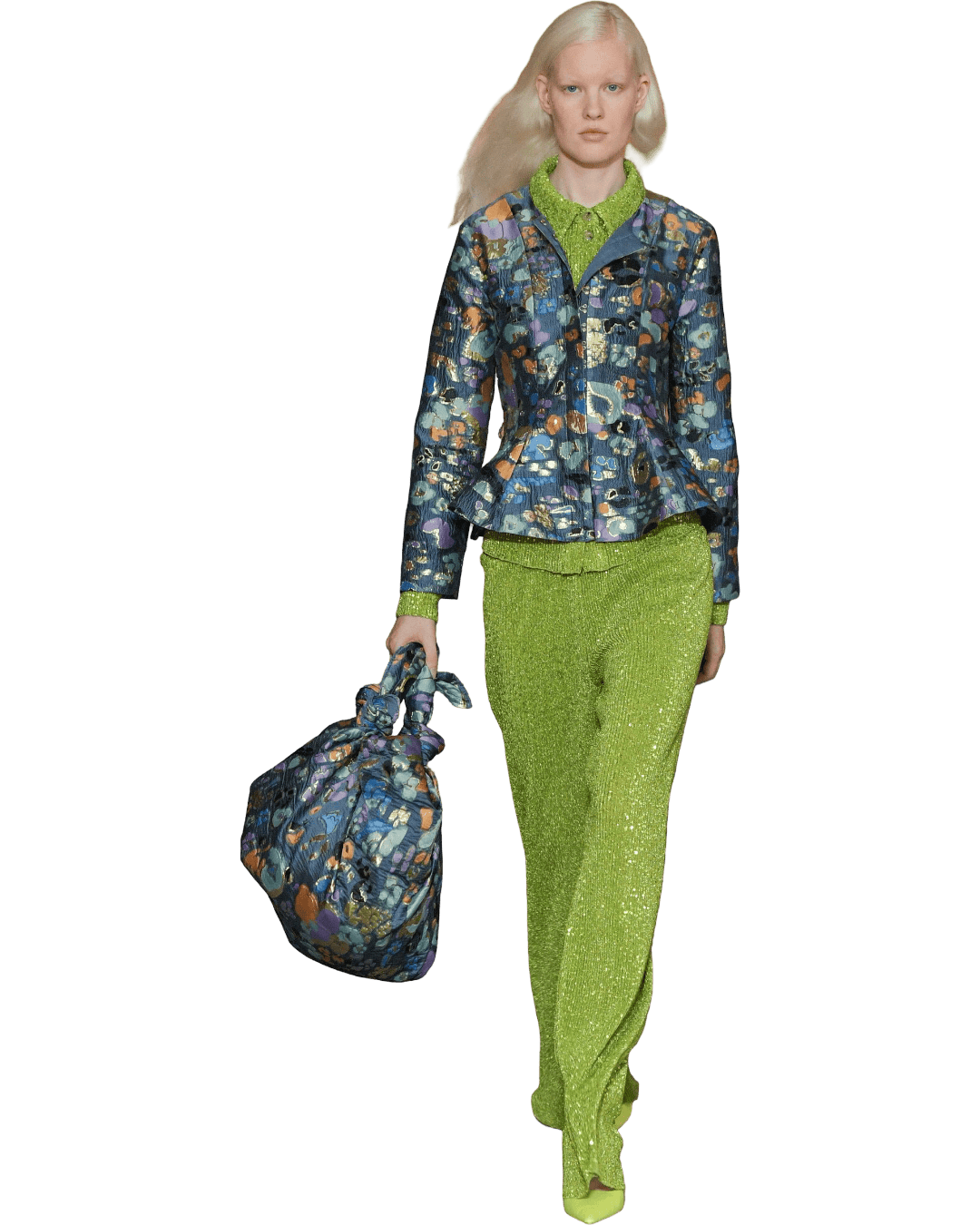 Size XL | Stine Goya Markus Sequinned Pants With Tags