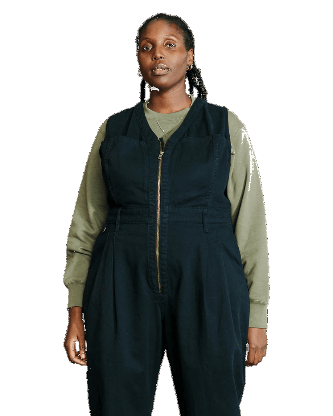 Size 18 (3XL) | SÜK Cotton Twill Jumpsuit