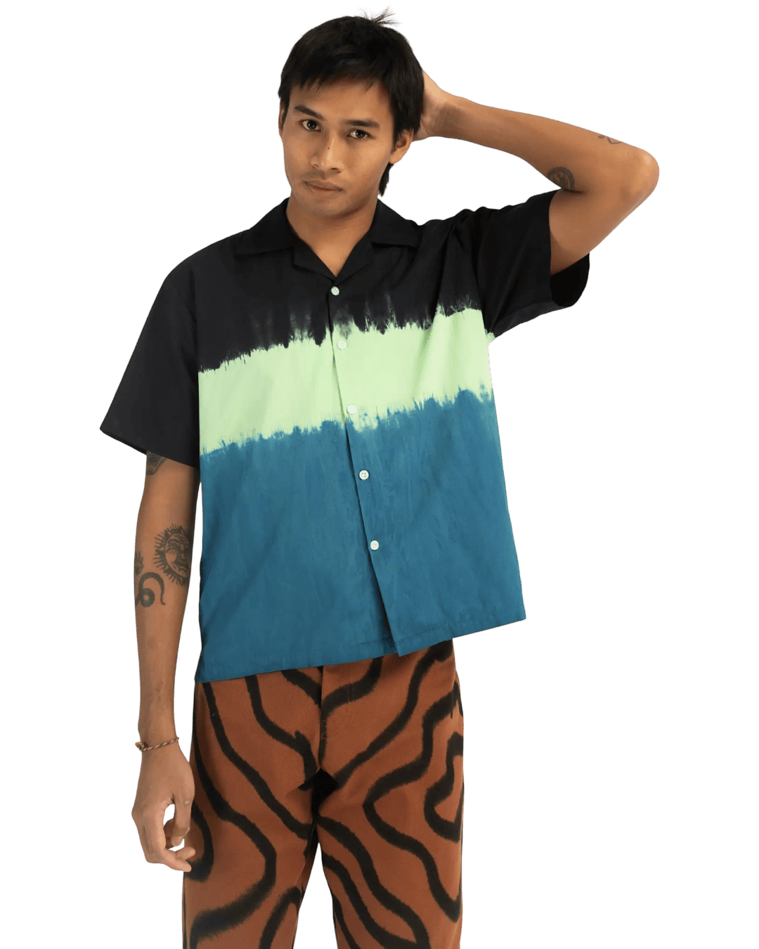 Size XL | SUKU Tie Dye Cotton Shirt