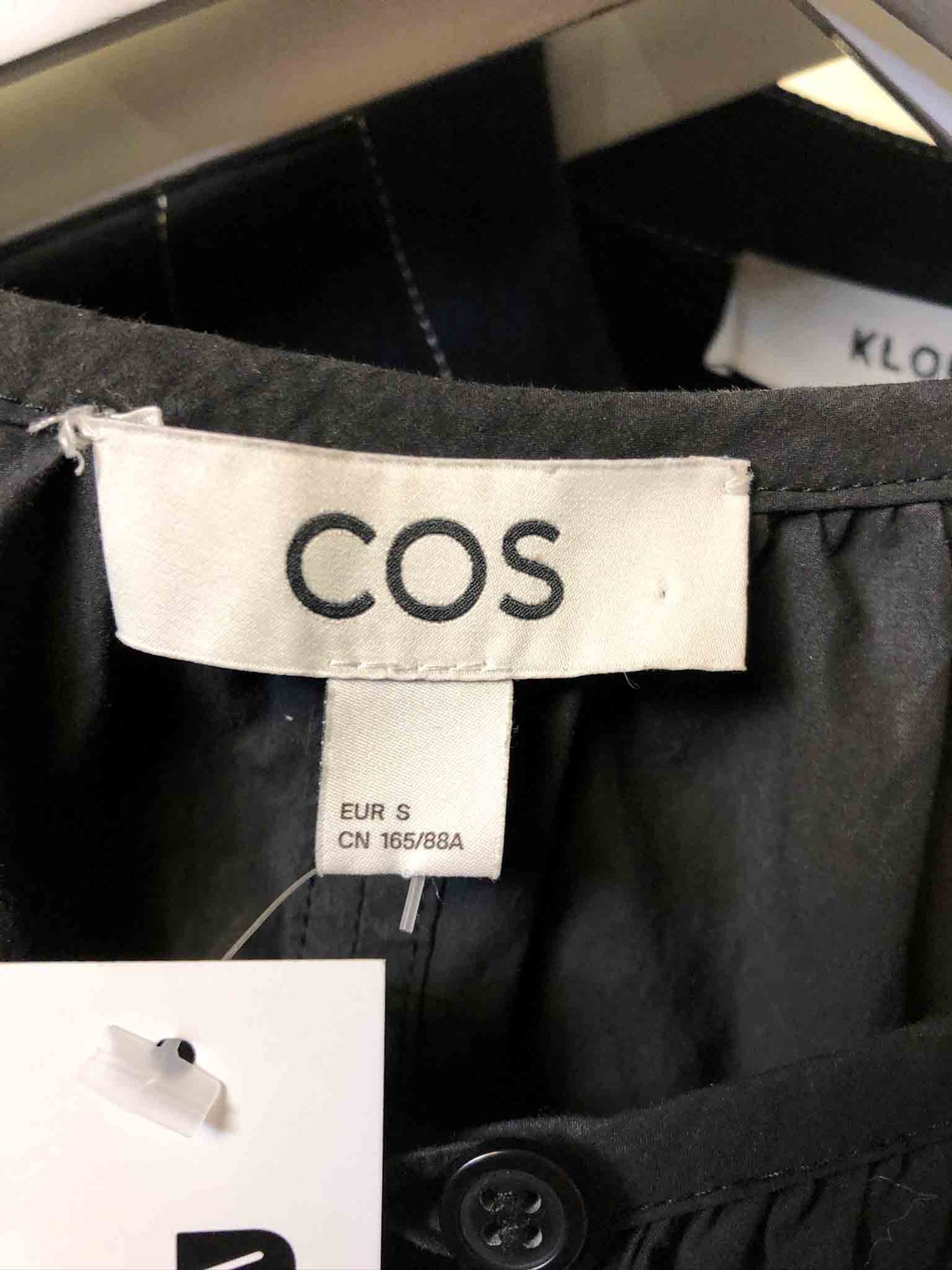 Size S | COS Oversized Gathered Mini Dress