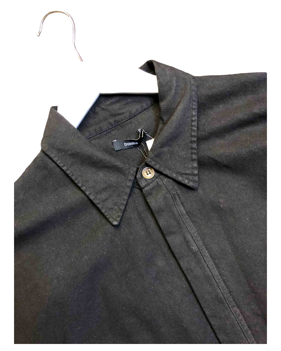Size L | Bassike Shirt Dress