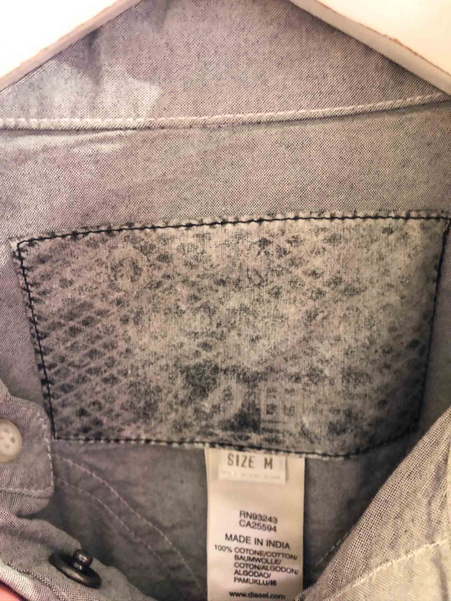 Size M | Diesel Western Shirt