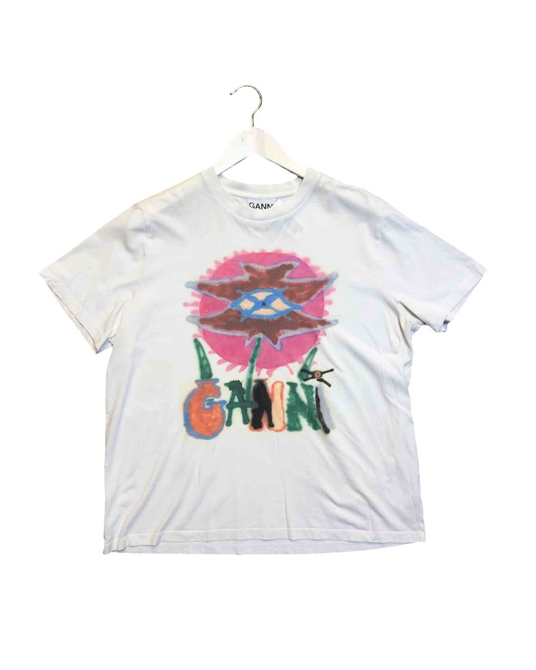 Size XL | Ganni Logo T-shirt