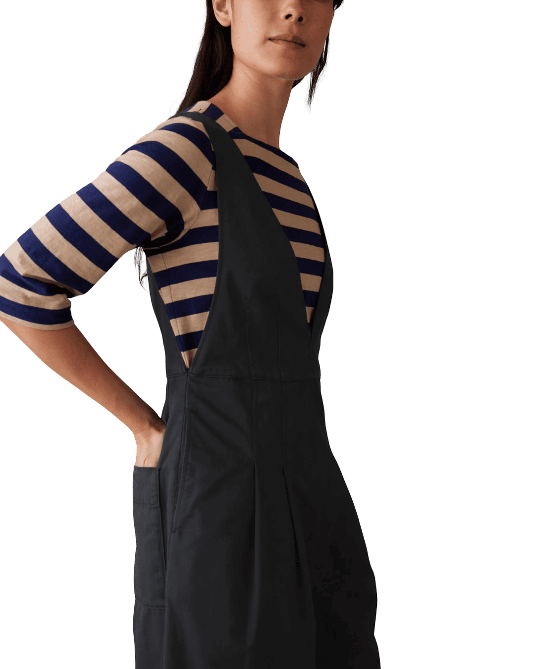 Size 12 | Toast Cotton/Linen Twill Jumpsuit