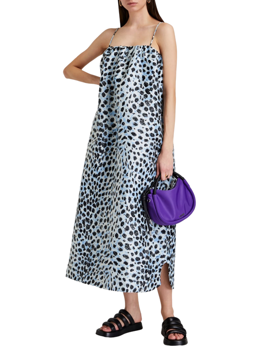 Size M | Ganni Jacquard Midi Dress NWT