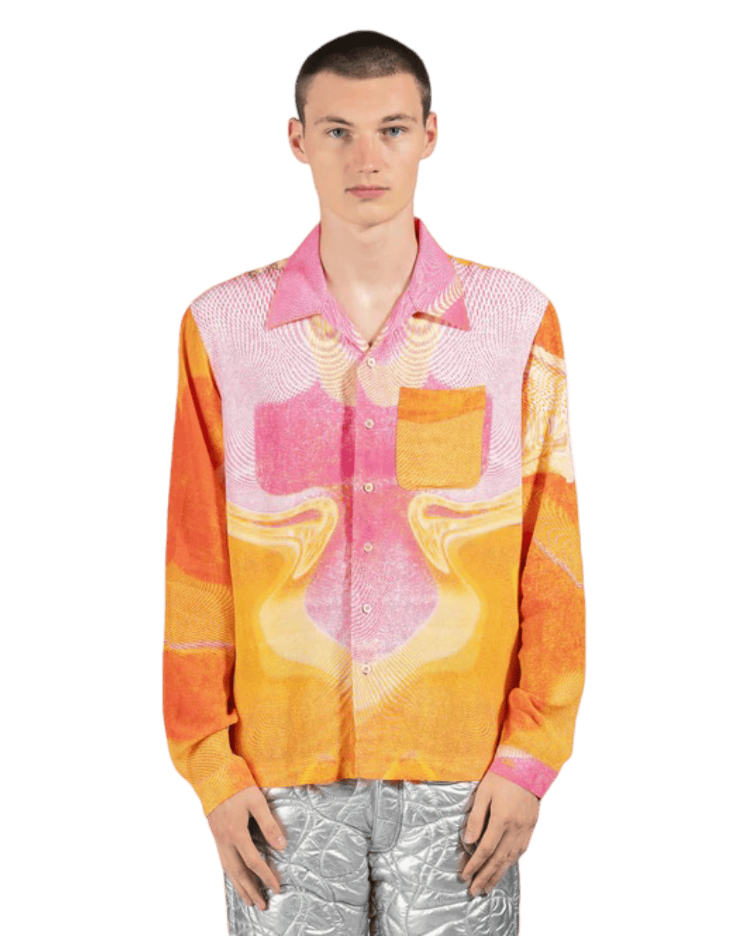 Size XL | ERL Oversized Swirly Shirt